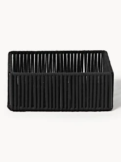 Westwing Collection Cajas de almacenamiento artesanales de cuerda Gabe, 3 uds.^ Cajas De Almacenaje|Jarrones