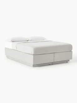 Westwing Collection Cama continental con espacio de almacenamiento Enya