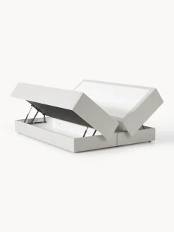 Westwing Collection Cama continental con espacio de almacenamiento Enya