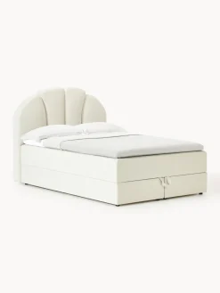 Westwing Collection Cama continental con espacio de almacenamiento Romia