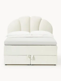 Westwing Collection Cama continental con espacio de almacenamiento Romia