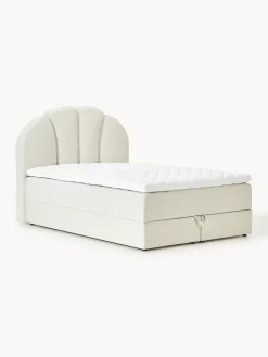 Westwing Collection Cama continental con espacio de almacenamiento Romia