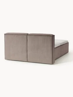 Westwing Collection Cama continental de pana Lennon