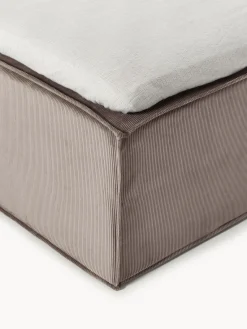 Westwing Collection Cama continental de pana Lennon