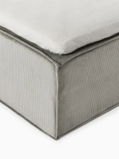 Westwing Collection Cama continental de pana Lennon