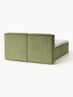 Westwing Collection Cama continental de pana Lennon