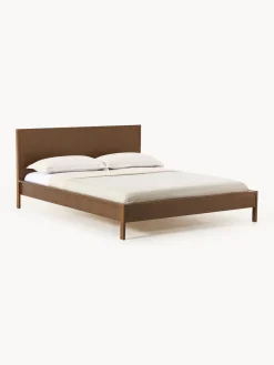 Westwing Collection Cama de madera con cabecero Tammy