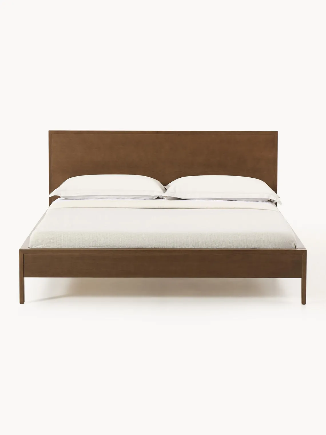 Westwing Collection Cama de madera con cabecero Tammy