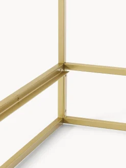 Westwing Collection Cama de metal con dosel Belle