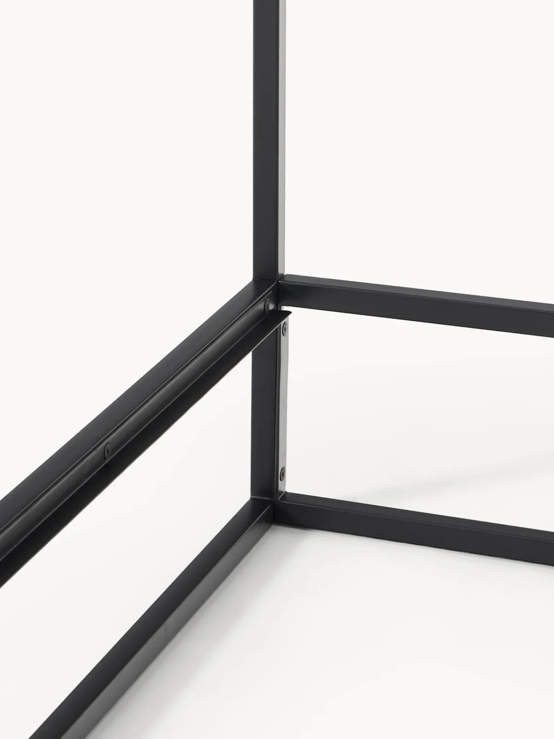 Westwing Collection Cama de metal con dosel Belle