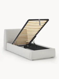 Westwing Collection Cama individual con espacio de almacenamiento Cloud