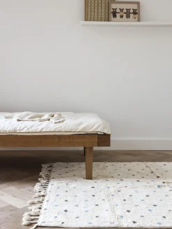 Niños Kas Kopenhagen Cama infantil artesanal de madera de roble Eli, 90 x 160 cm