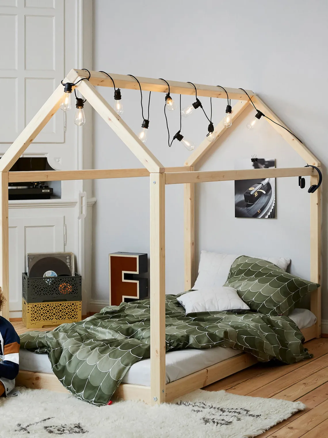 Flexa Cama infantil Cottage, 98 x 208 cm^Niños Camas Infantiles|Decoración Infantil