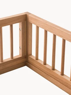 Niños Nobodinoz Cama infantil de madera de roble Pure, 70 x 140 cm