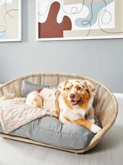 Laboni Cama para mascotas de interior/exterior Vogue