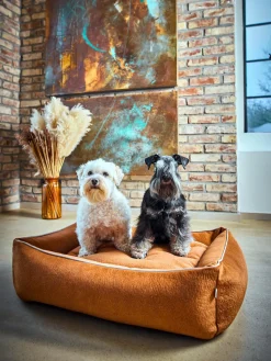 Laboni Cama para mascotas en terciopelo Buffalo, tamaños diferentes