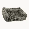 Dandy Dog Cama para mascotas Houndstooth, tamaños diferentes
