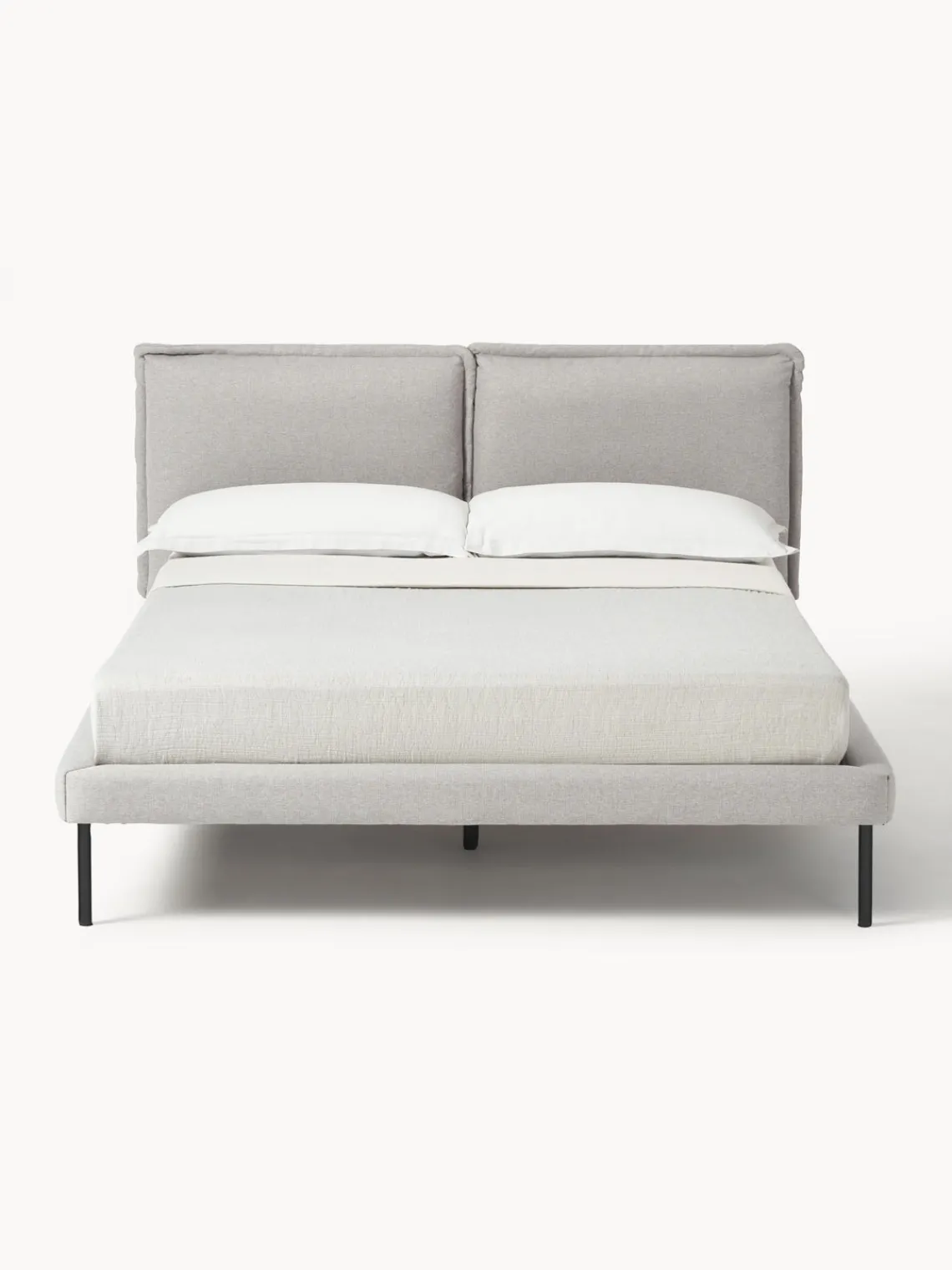 Westwing Collection Cama tapizada Amelia