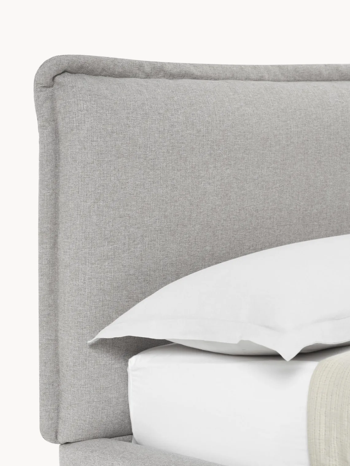 Westwing Collection Cama tapizada Amelia