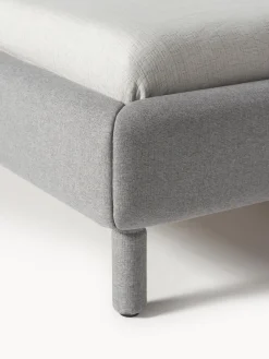 Westwing Collection Cama tapizada con cabecero Luma^ Camas Tapizadas