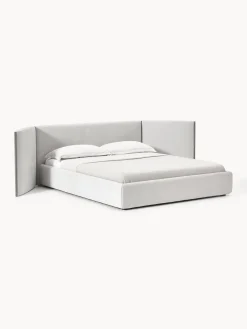 Westwing Collection Cama tapizada con cabecero plegable Otis^ Camas Tapizadas