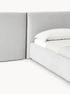 Westwing Collection Cama tapizada con cabecero plegable Otis^ Camas Tapizadas