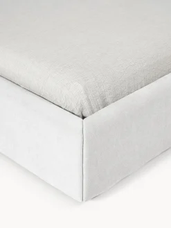 Westwing Collection Cama tapizada con cabecero plegable Otis^ Camas Tapizadas