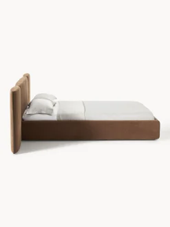 Westwing Collection Cama tapizada con cabecero plegable Otis