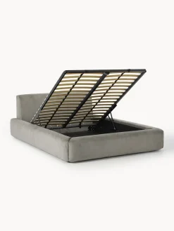 Westwing Collection Cama tapizada con espacio de almacenamiento Melva^ Camas Tapizadas|Camas