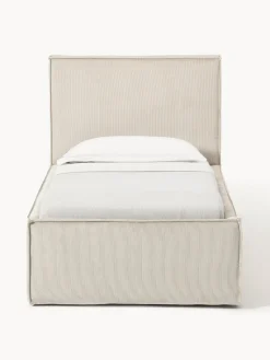 Westwing Collection Cama tapizada de pana Dream