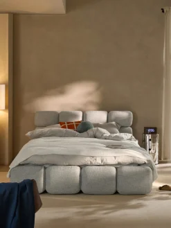 Westwing Collection Cama tapizada en tejido bouclé Tayla^ Camas Tapizadas|Camas