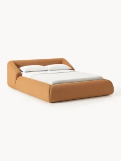 Westwing Collection Cama tapizada en tejido bouclé Sofia^ Camas Tapizadas|Camas