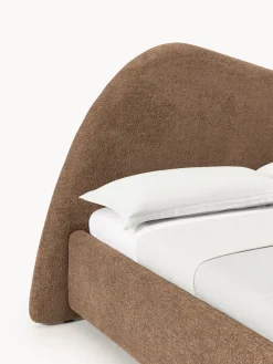 Westwing Collection Cama tapizada en tejido bouclé Gary^ Camas Tapizadas|Camas