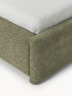 Westwing Collection Cama tapizada en tejido bouclé Gary^ Camas Tapizadas|Camas