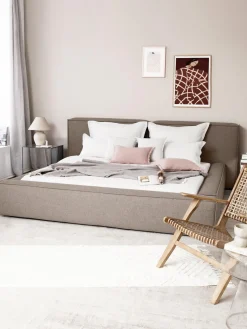 Westwing Collection Cama tapizada Lennon^ Camas Tapizadas|Camas