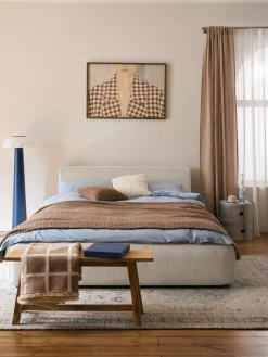 Westwing Collection Cama tapizada Melva