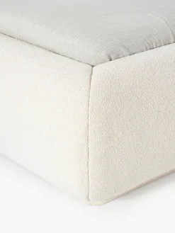 Westwing Collection Cama tapizada redondeada en tejido bouclé Alba^ Camas Tapizadas|Camas