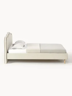 Westwing Collection Cama tapizada Romy, con cabecero