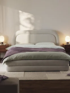 Westwing Collection Cama tapizada Solomon