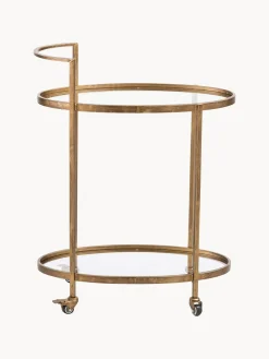 Camarera de vidrio Push Antic