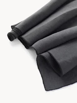 Westwing Collection Camino de mesa de lino con ribete Kennedy