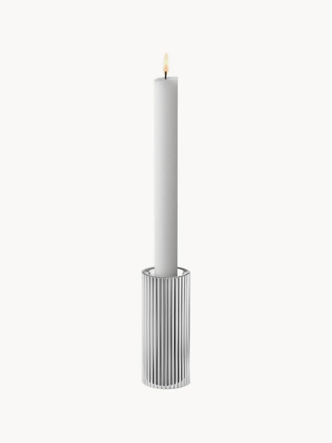GEORG JENSEN Candelabro con relieves Bernadotte, 11 cm