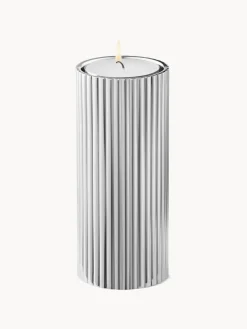 GEORG JENSEN Candelabro con relieves Bernadotte, 11 cm