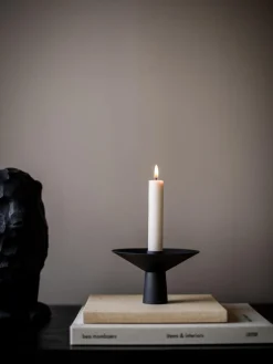 Cooee Design Candelabro de acero inoxidable mate Uma