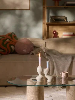 Westwing Collection Candelabro de gres Madhuri