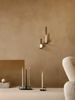 Audo Copenhagen Candelabro de metal Clip