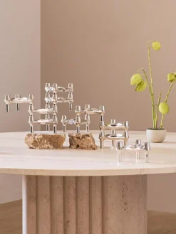 STOFF Nagel Candelabro Rosey^ Candelabros|Jarrones