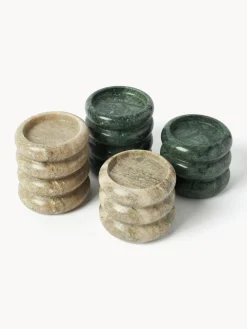 Westwing Collection Candelabros de mármol Orta, 2 uds.^ Candelabros|Jarrones