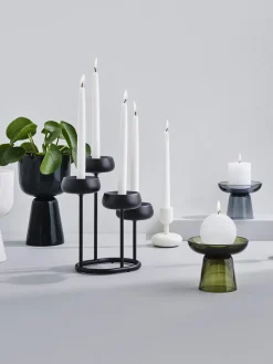 iittala Candelabros Nappula, 2 uds.^ Candelabros|Jarrones