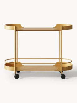 Westwing Collection Carrito de servicio de metal Taru^ Mesas Camareras